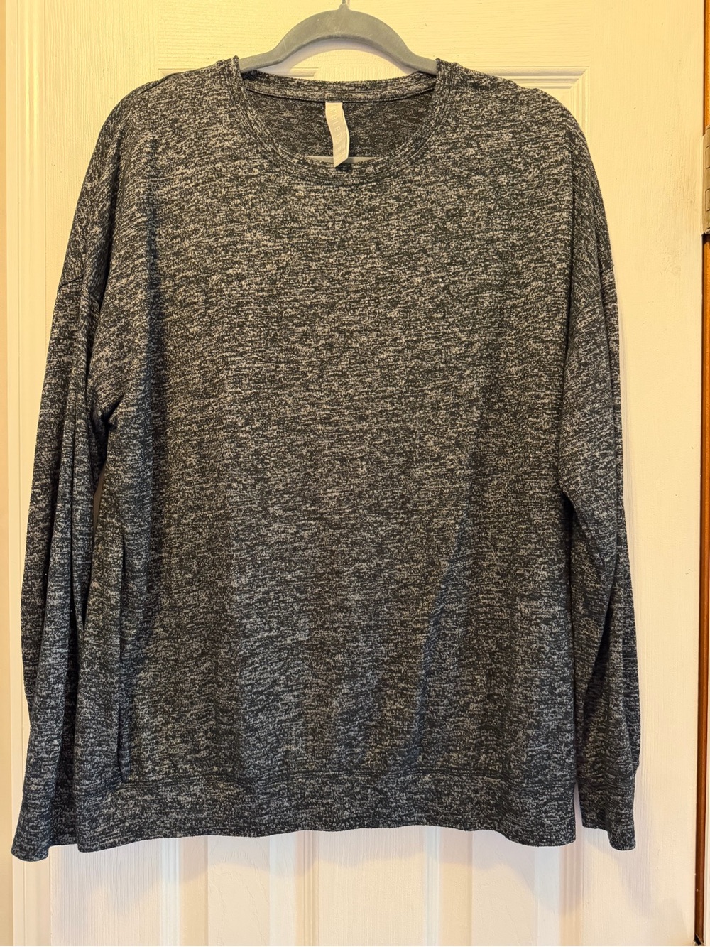 Athleta Charcoal Heather Crewneck Sweater
